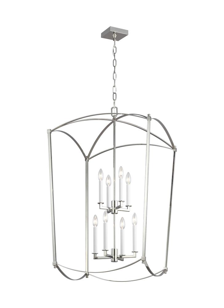 Generation Lighting - Feiss 8 - Light Lantern F3324/8 Pendants Generation Lighting   