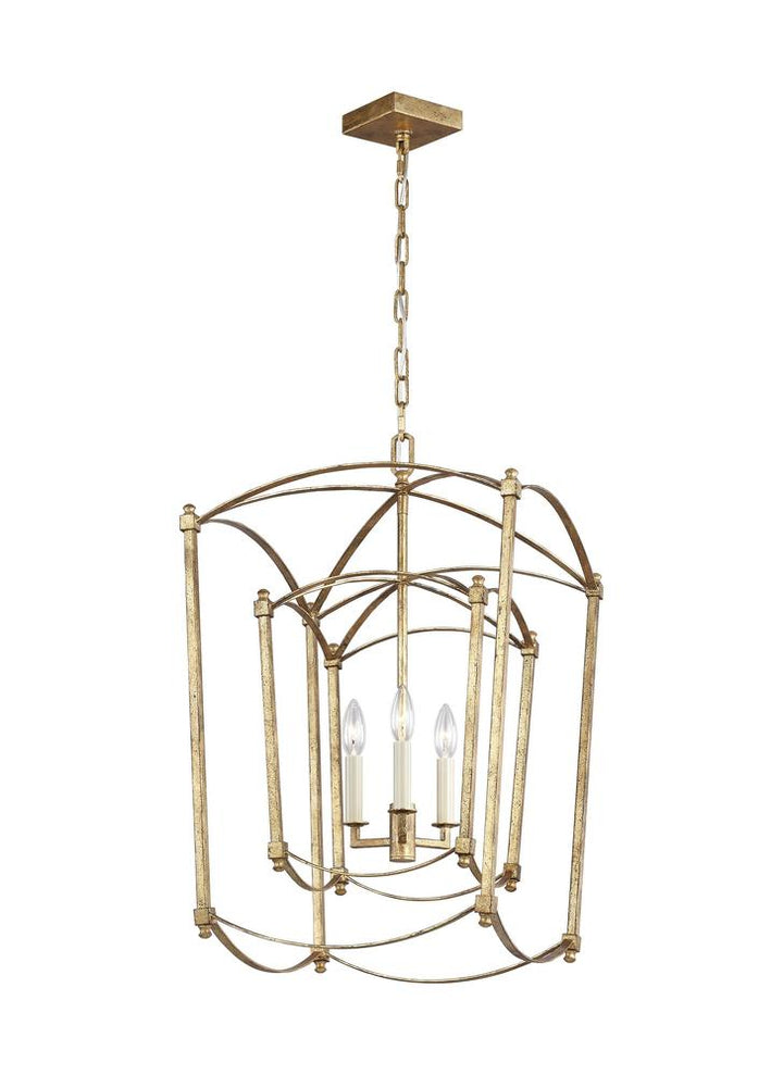 Generation Lighting - Feiss 3 - Light Lantern F3327/3 Pendants Visual Comfort Studio Collection   