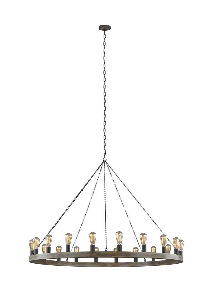 Generation Lighting - Feiss 20-Light Chandelier F3933/20WOW/AF