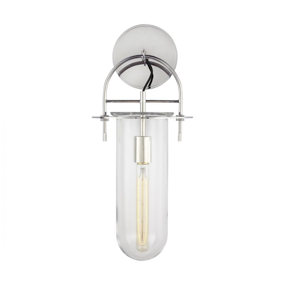 Generation Lighting 1 - Light Short Wall Sconce KW1051PN