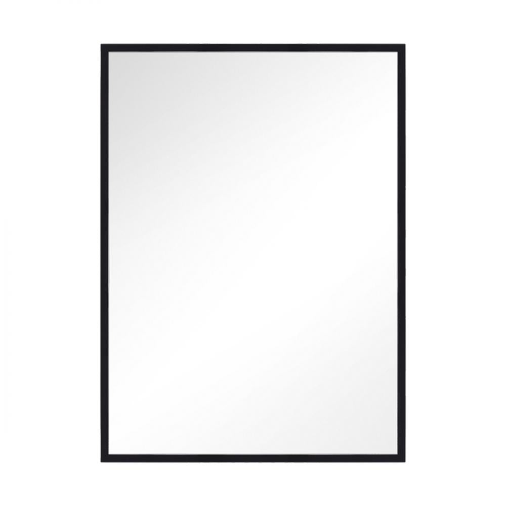 Generation Lighting - Feiss Kit Rectangular Mirror MR1303MBK Vanity Mirrors Generation Lighting Black  