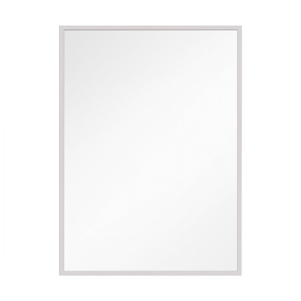 Generation Lighting - Feiss Kit Rectangular Mirror MR1303PN Vanity Mirrors Generation Lighting Nickel  