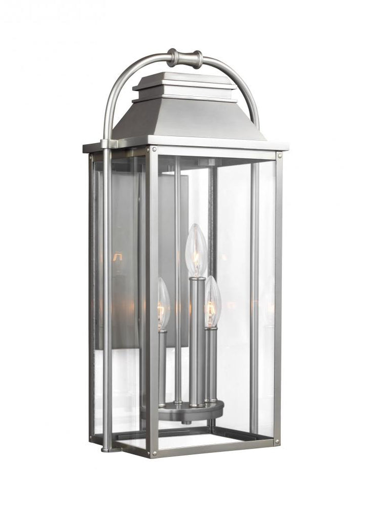 Generation Lighting - Feiss 3 - Light Outdoor Wall Lantern OL13201 Outdoor Wall Lights Generation Lighting   