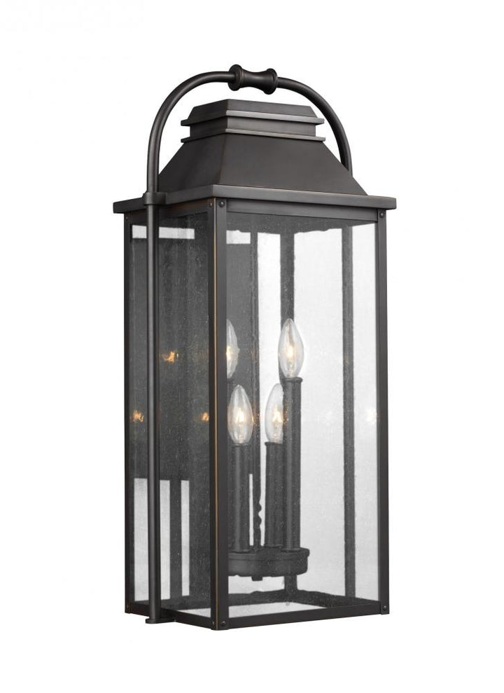 Generation Lighting - Feiss 4 - Light Outdoor Wall Lantern OL13202 Outdoor Wall Lights Generation Lighting Bronze  