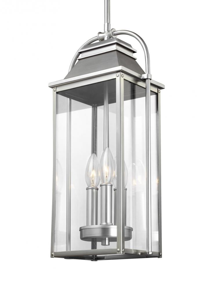 Generation Lighting - Feiss 3 - Light Outdoor Pendant Lantern OL13209 Outdoor Light Fixture l Hanging Generation Lighting   