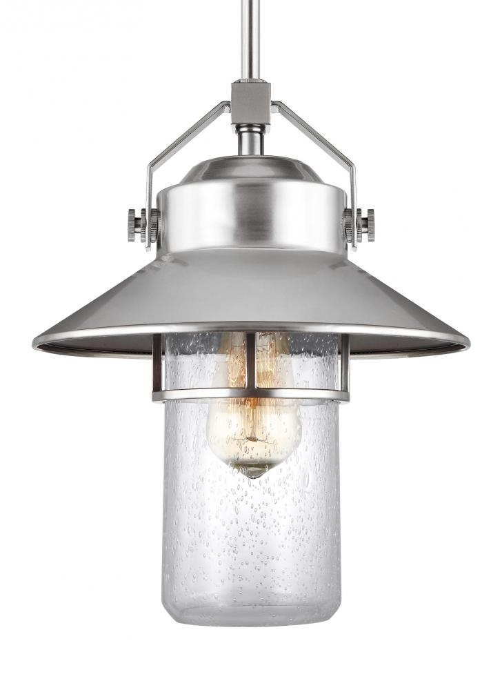 Generation Lighting Light Outdoor Pendant Lantern OL13911PBS Pendants Generation Lighting   