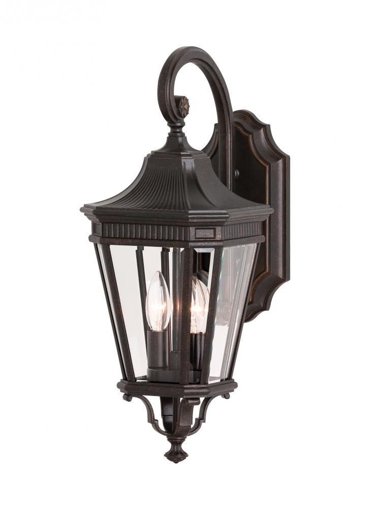 Generation Lighting - Feiss 2 - Light Wall Lantern OL5401 Outdoor Wall Lights Visual Comfort Studio Collection Bronze  