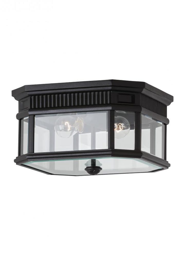 Generation Lighting - Feiss 2 - Light Ceiling Fixture OL5413 Ceiling Flush Mounts Visual Comfort Studio Collection Black  