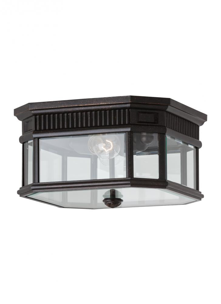 Generation Lighting - Feiss 2 - Light Ceiling Fixture OL5413 Ceiling Flush Mounts Visual Comfort Studio Collection Bronze  