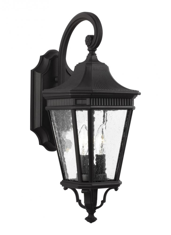 Generation Lighting - Feiss 2 - Light Wall Lantern OL5421 Outdoor Wall Lights Visual Comfort Studio Collection Black  