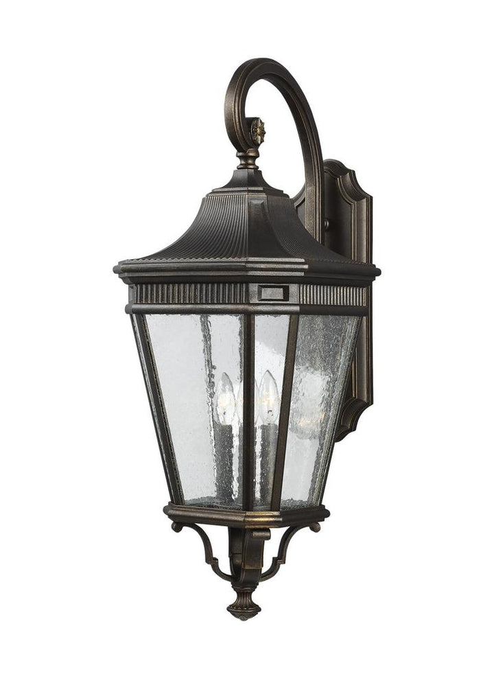 Generation Lighting - Feiss 3 - Light Wall Lantern OL5424 Outdoor Wall Lights Generation Lighting Bronze  