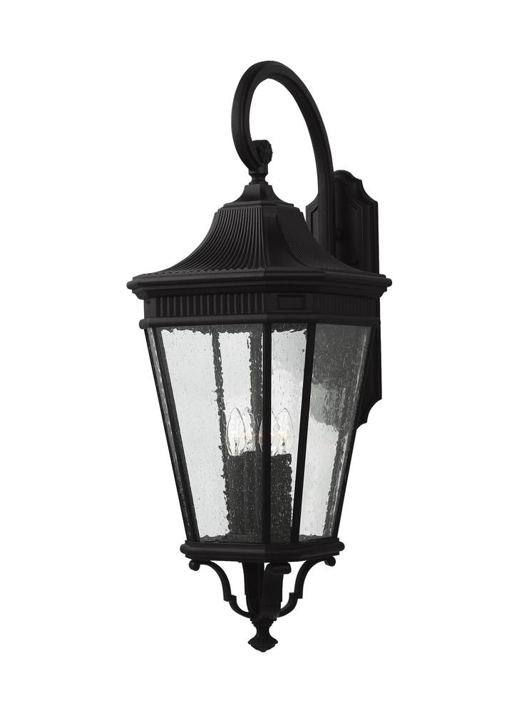 Generation Lighting - Feiss 4 - Light Wall Lantern OL5426 Outdoor Wall Lights Generation Lighting Black  