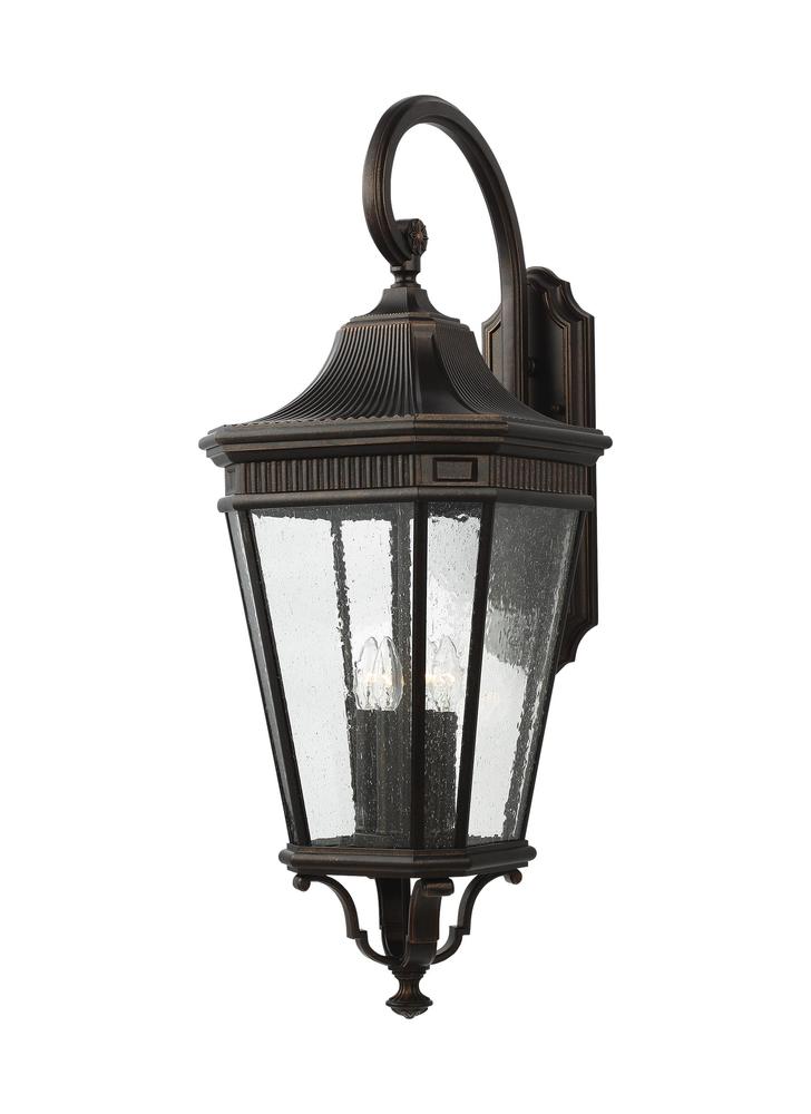 Generation Lighting - Feiss 4 - Light Wall Lantern OL5426 Outdoor Wall Lights Visual Comfort Studio Collection Bronze  