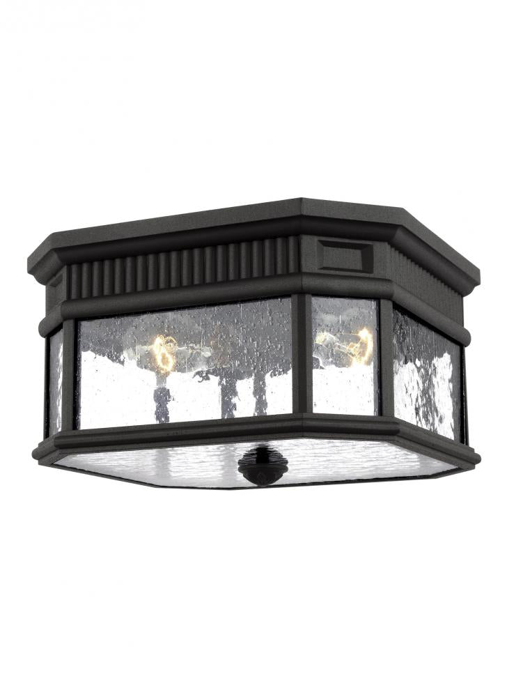 Generation Lighting - Feiss 2 - Light Flush Mount OL5433 Ceiling Flush Mounts Visual Comfort Studio Collection Black  