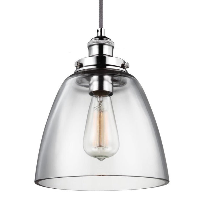 Generation Lighting Light Pendant P1349 Pendants Generation Lighting Nickel  