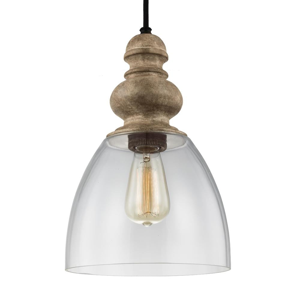 Generation Lighting Light Pendant P1395DFW/DWZ Pendants Generation Lighting Wood  