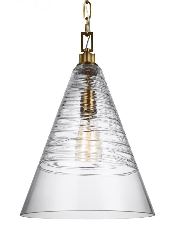 Generation Lighting Light Pendant P1445 Pendants Generation Lighting Brass  