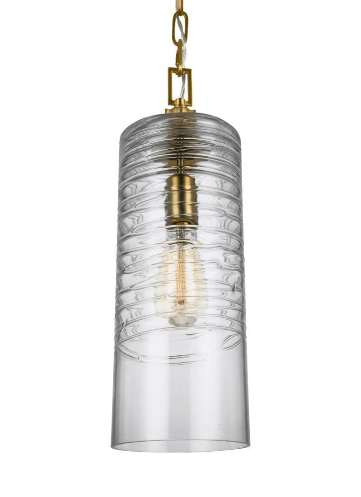 Generation Lighting Light Pendant P1446 Pendants Generation Lighting Brass  