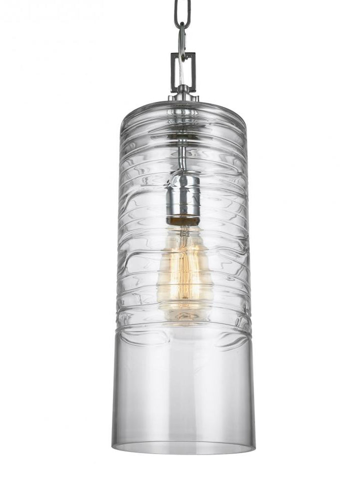 Generation Lighting Light Pendant P1446 Pendants Generation Lighting Chrome  