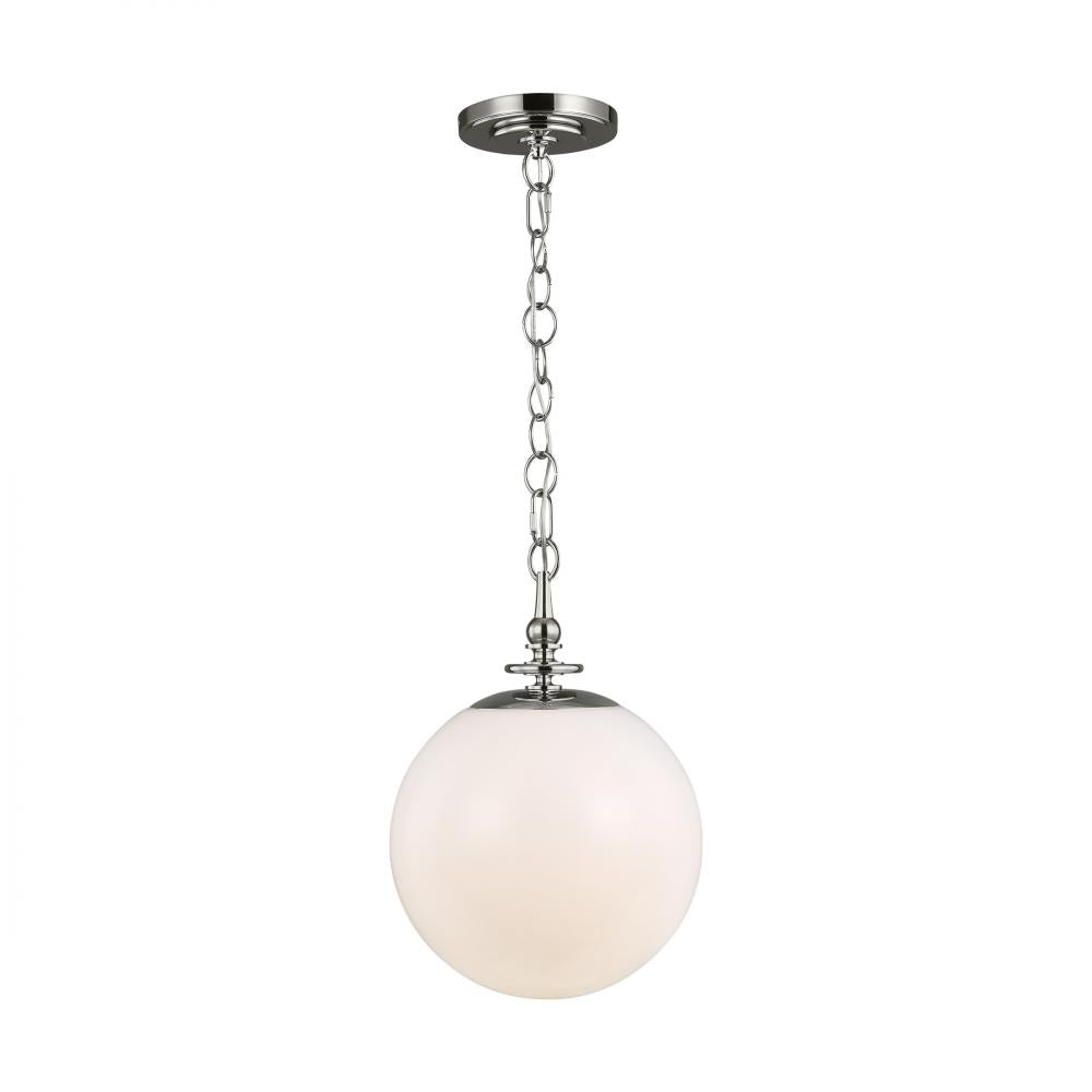 Generation Lighting  1 - Light Pendant TP1041PN Pendants Visual Comfort Studio Collection   