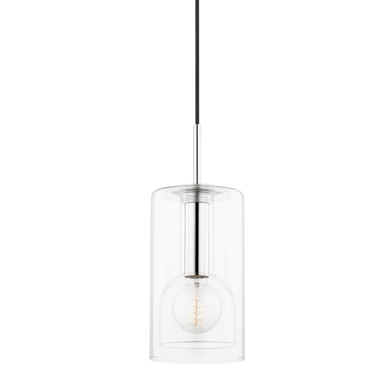 Mitzi 1 LIGHT PENDANT H415701A Pendants Mitzi Nickel  