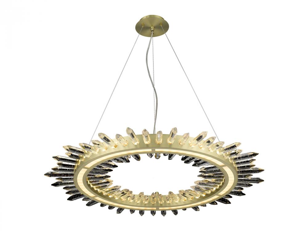 Avenue Lighting ASPEN COLLECTION HF3034-BB Pendants Avenue Lighting Brass  