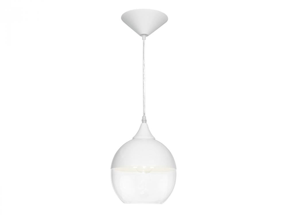 Avenue Lighting ROBERTSON BLVD. COLLECTION HF9111-WHT Pendants Avenue Lighting White  