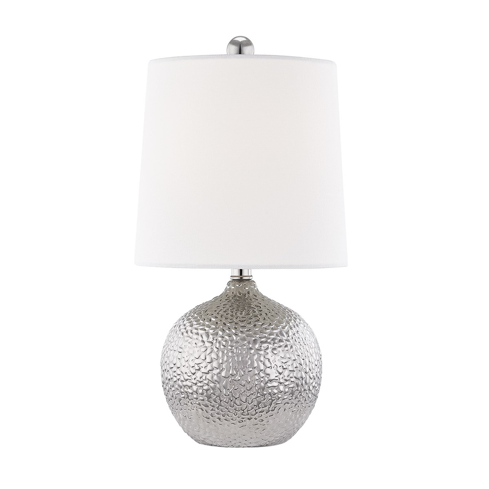 Mitzi 1 LIGHT TABLE LAMP HL364201 Lamp Mitzi by Hudson Valley Lighting Silver  