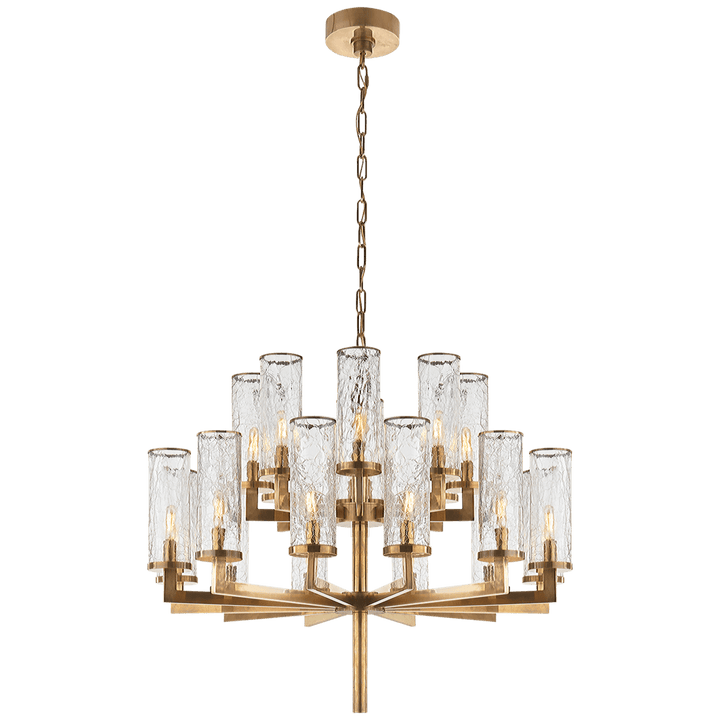 Visual Comfort Liaison Double Tier Chandelier