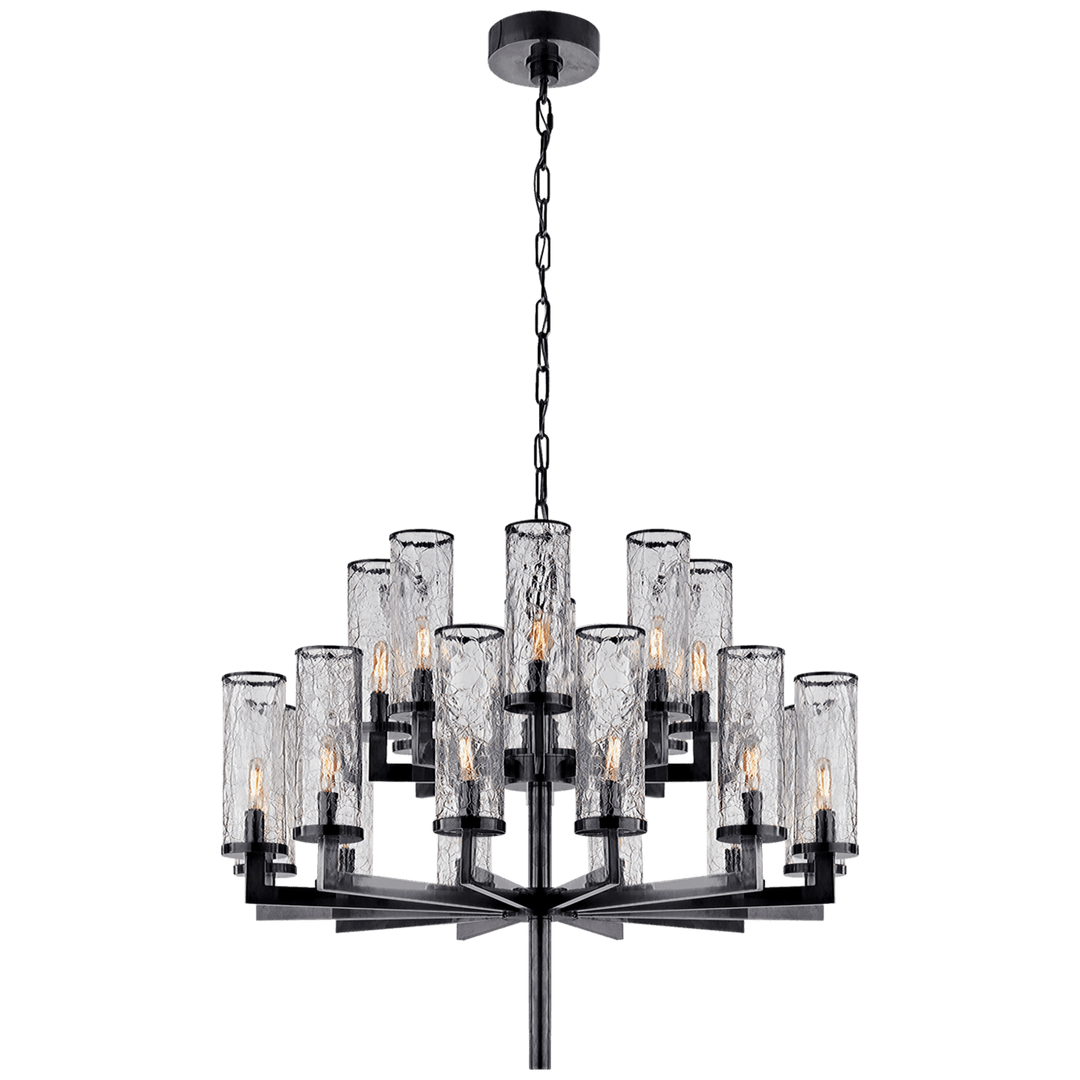 Visual Comfort Liaison Double Tier Chandelier