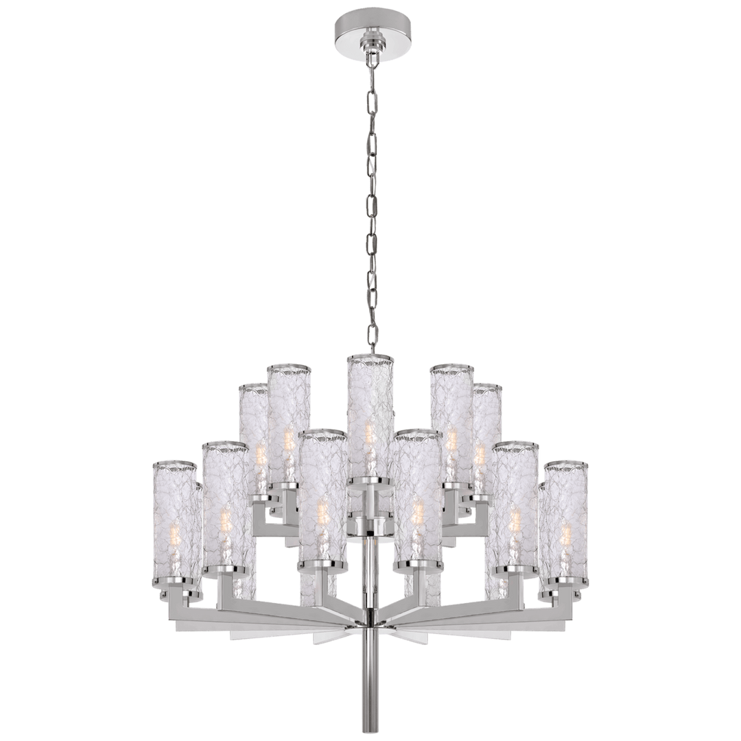 Visual Comfort Liaison Double Tier Chandelier