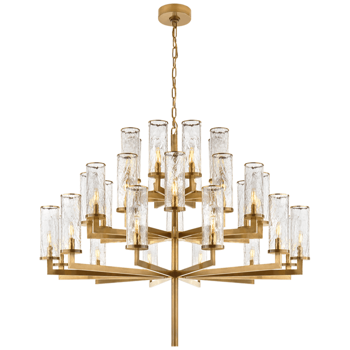 Visual Comfort Liaison Triple Tier Chandelier