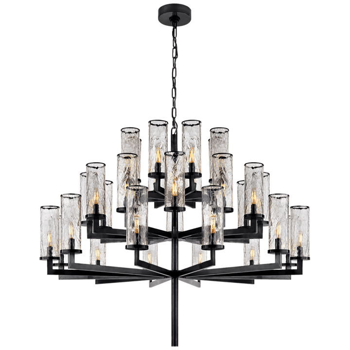 Visual Comfort Liaison Triple Tier Chandelier