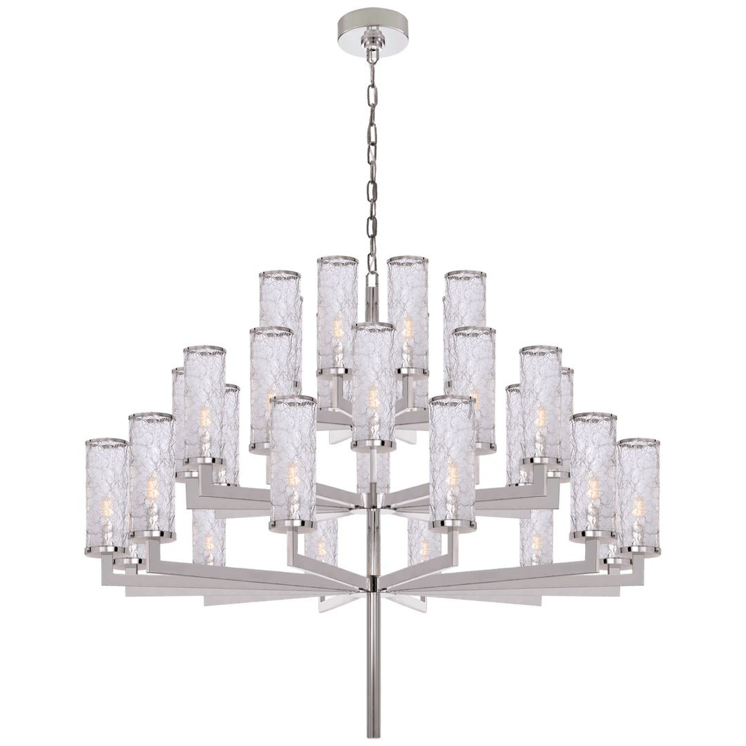 Visual Comfort Liaison Triple Tier Chandelier