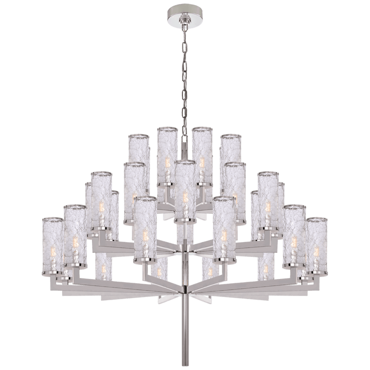 Visual Comfort Liaison Triple Tier Chandelier