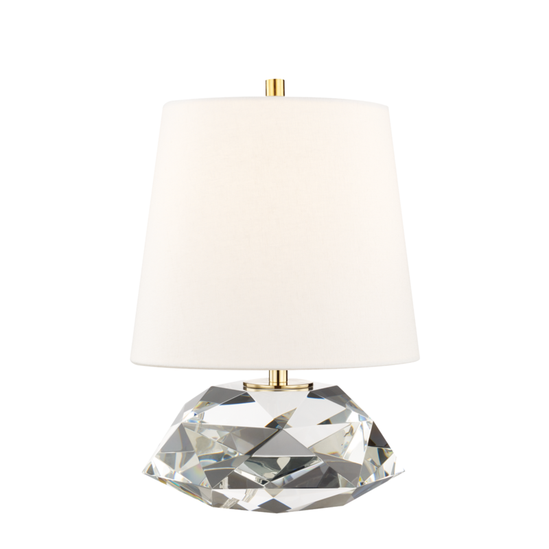 Hudson Valley 1 LIGHT SMALL TABLE LAMP L1035 Table Lamps Hudson Valley Lighting Brass  