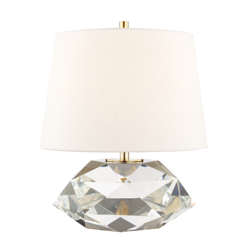 Hudson Valley 1 LIGHT LARGE TABLE LAMP L1038 Table Lamps Hudson Valley Lighting Brass  