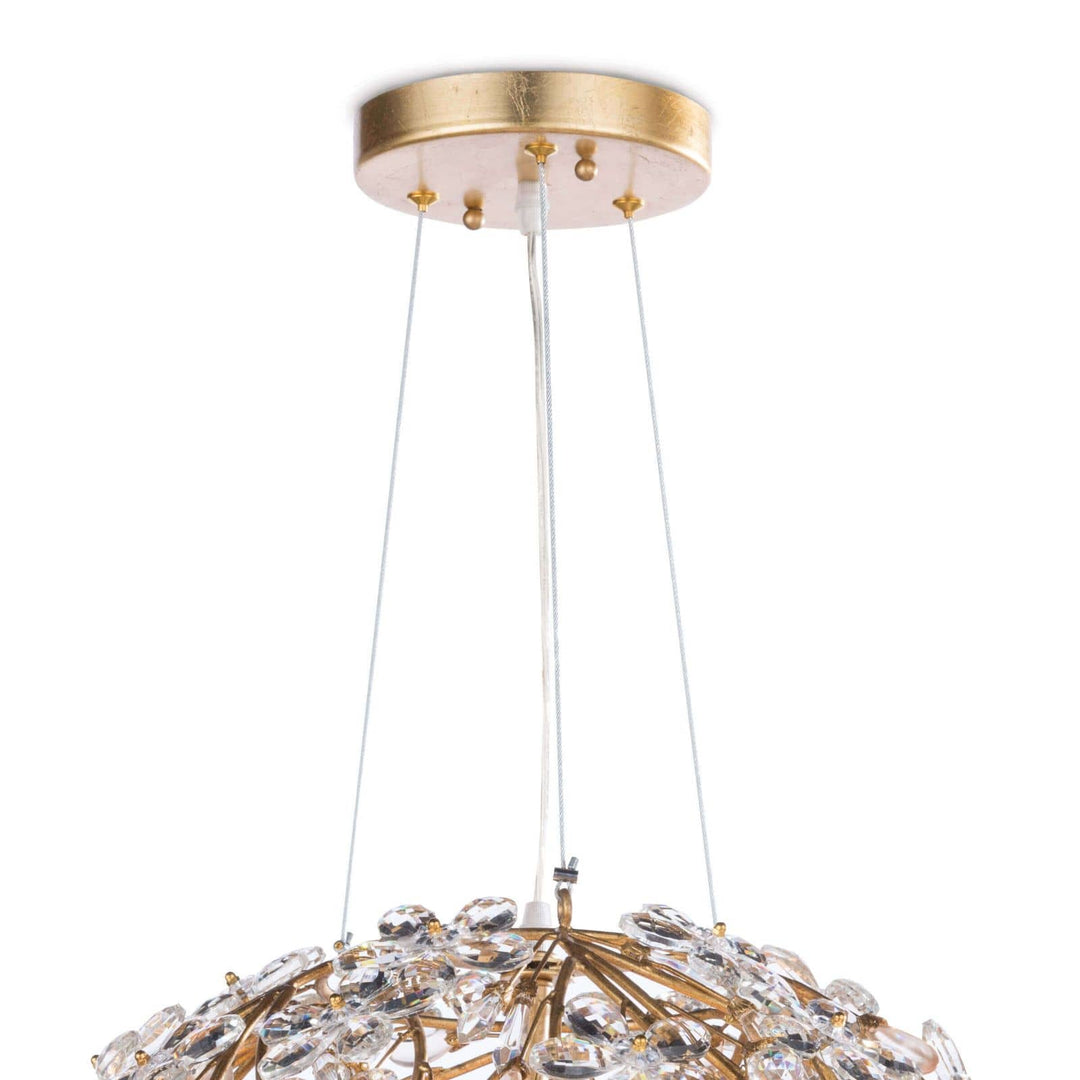 Regina Andrew  Cheshire Chandelier Small (Gold Leaf) Chandeliers Regina Andrew   