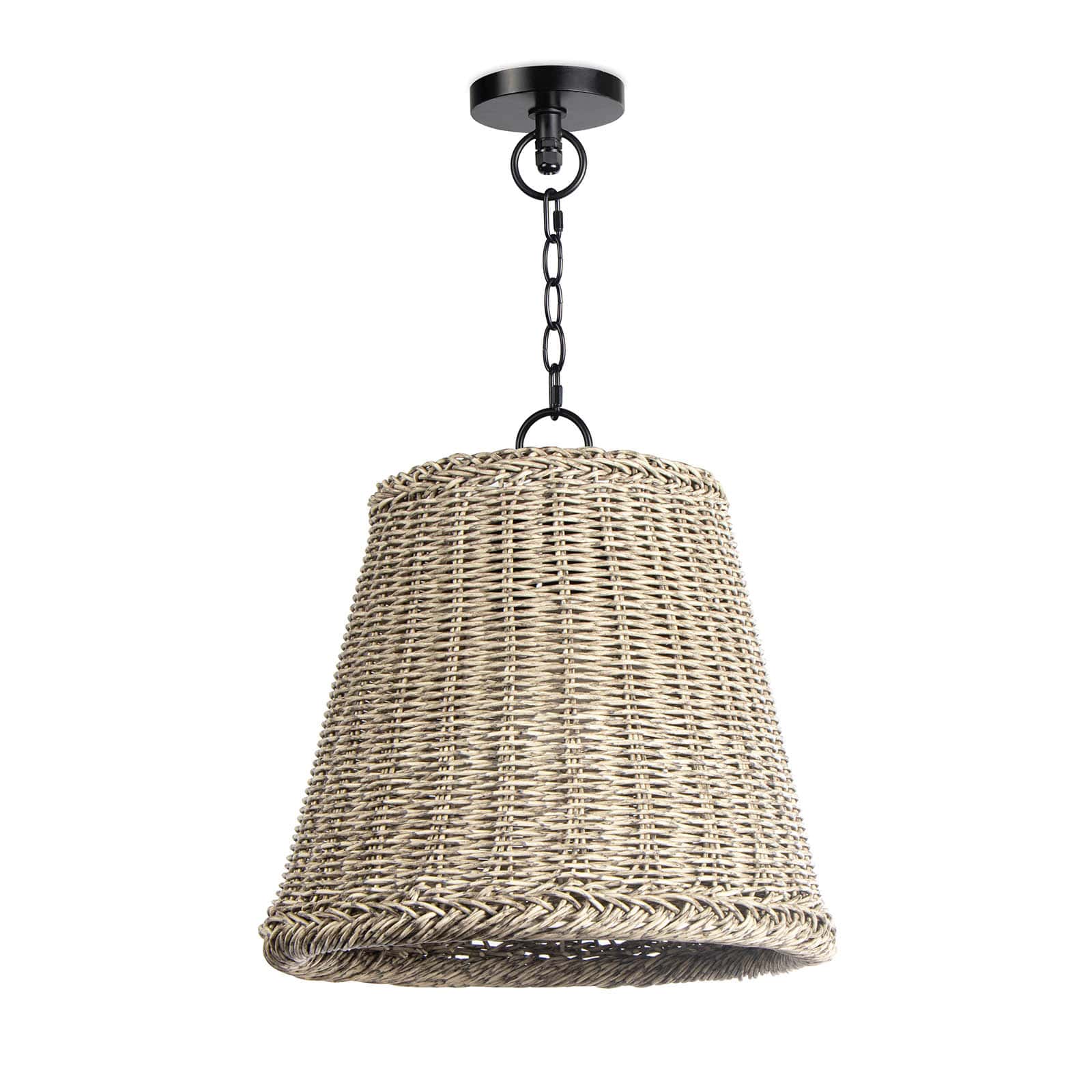 Regina Andrew Augustine Outdoor Pendant Small (Weathered White)