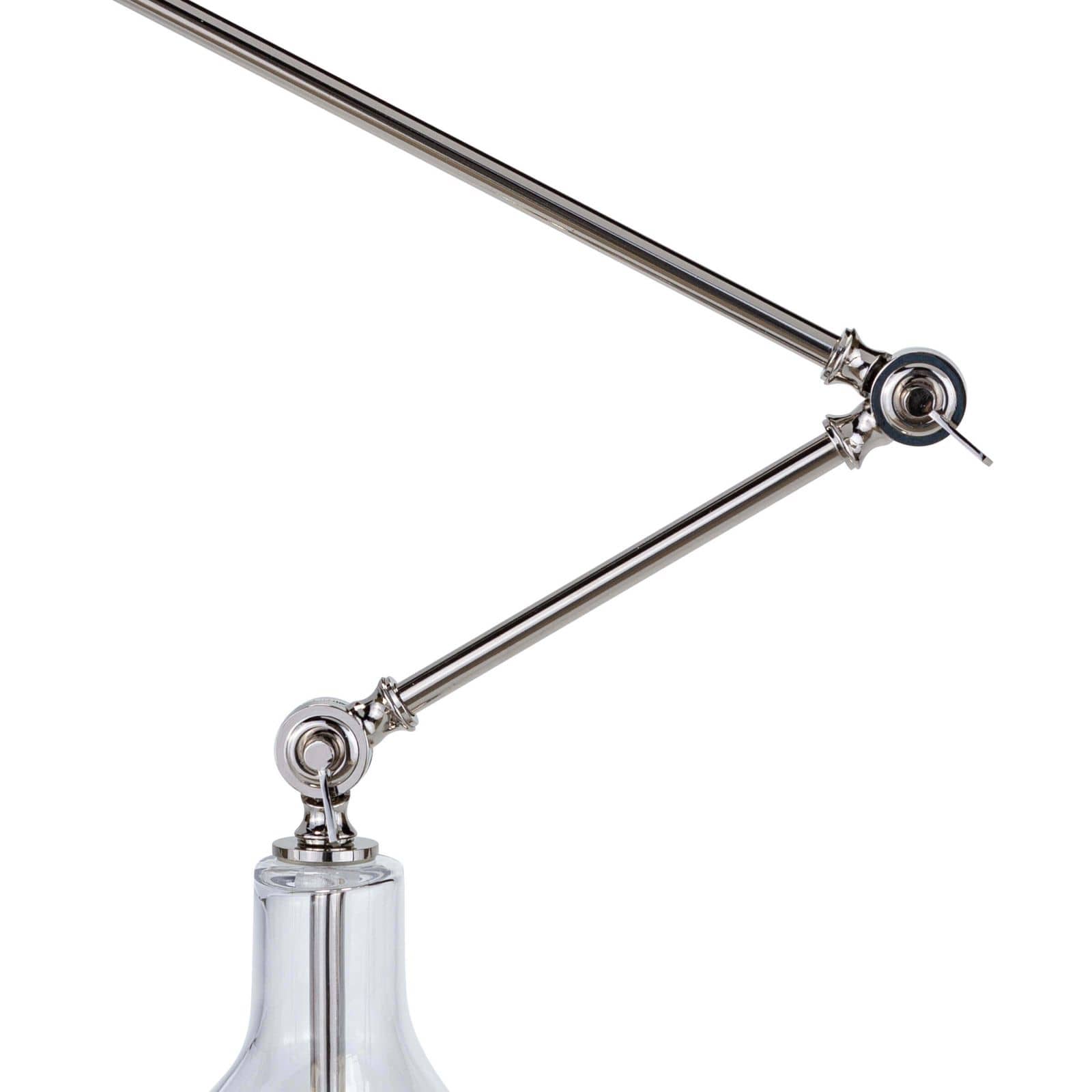 Regina Andrew Ibis Task Lamp (Polished Nickel and White)