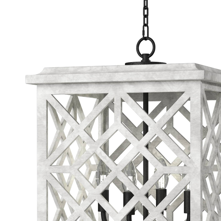 Regina Andrew  Chatham Wood Lantern Pendants Regina Andrew   