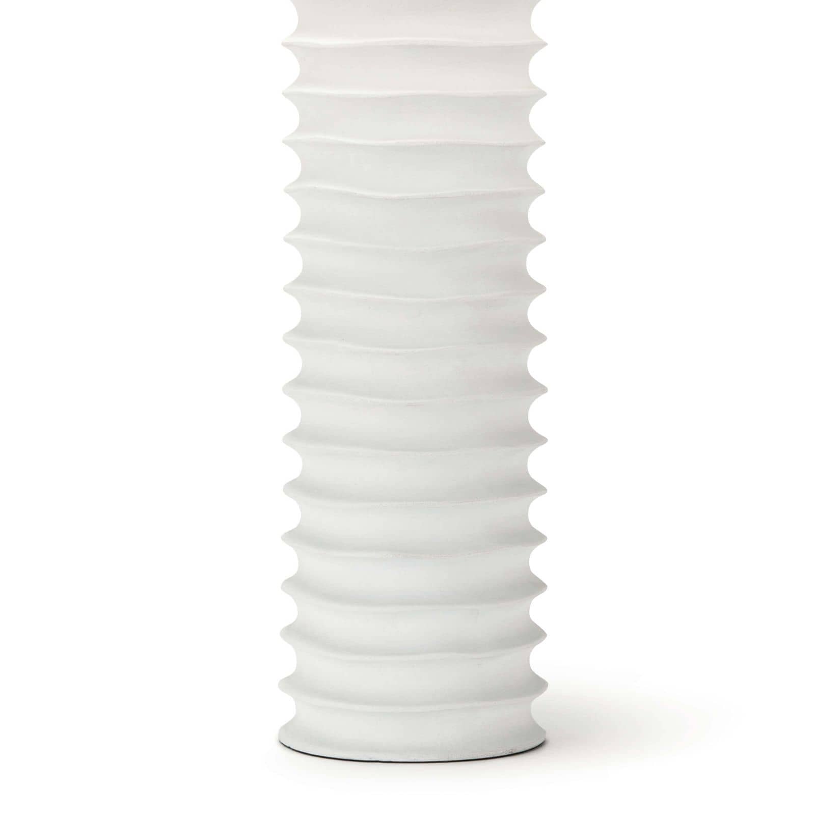 Regina Andrew  Nabu Metal Column Table Lamp (White) Lamp Regina Andrew   