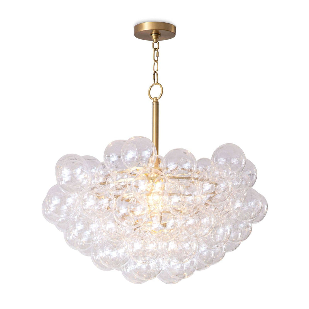 Regina Andrew  Bubbles Chandelier Chandeliers Regina Andrew Natural Brass  