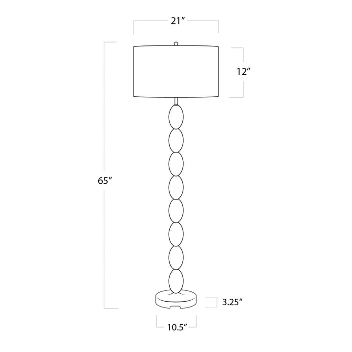 Regina Andrew  Buoy Floor Lamp Table Lamps Regina Andrew   