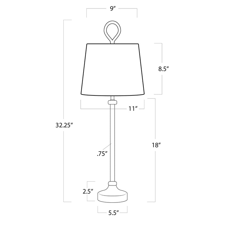 Regina Andrew  Bimini Buffet Lamp Table Lamps Regina Andrew   