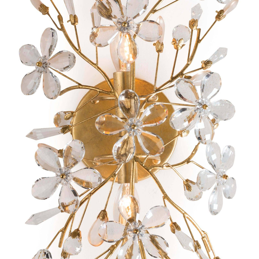 Regina Andrew  Cheshire Sconce (Gold Leaf) Wall Sconces Regina Andrew   