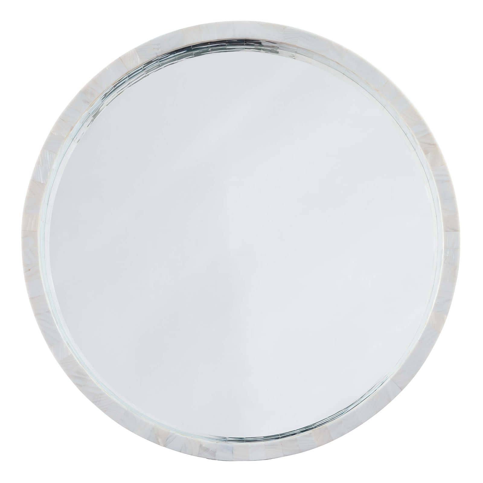 Regina Andrew  Mother of Pearl Mirror Large Décor/Home Accent Regina Andrew Natural  