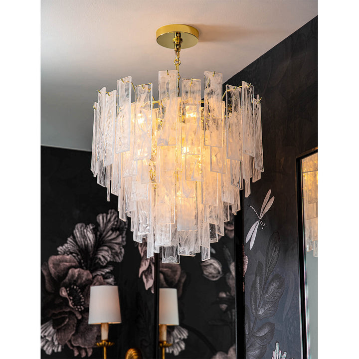 Regina Andrew  Glacier Chandelier Small Chandeliers Regina Andrew   