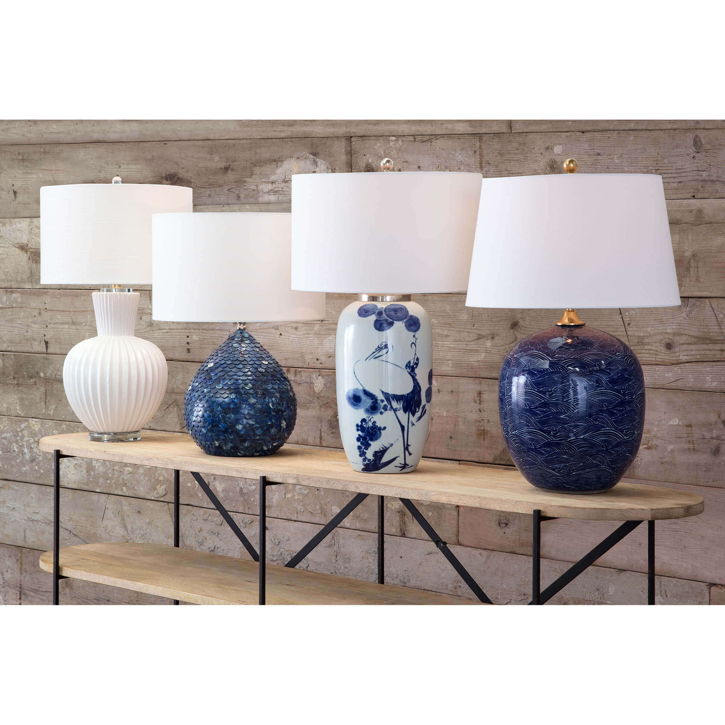 Regina Andrew Sirene Table Lamp (Blue)