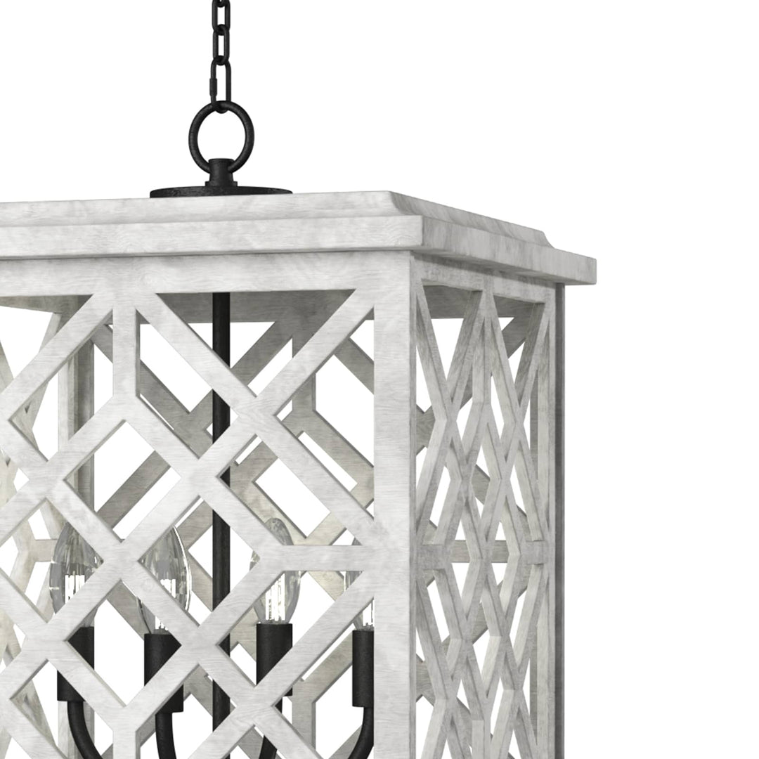 Regina Andrew  Chatham Wood Lantern Pendants Regina Andrew   